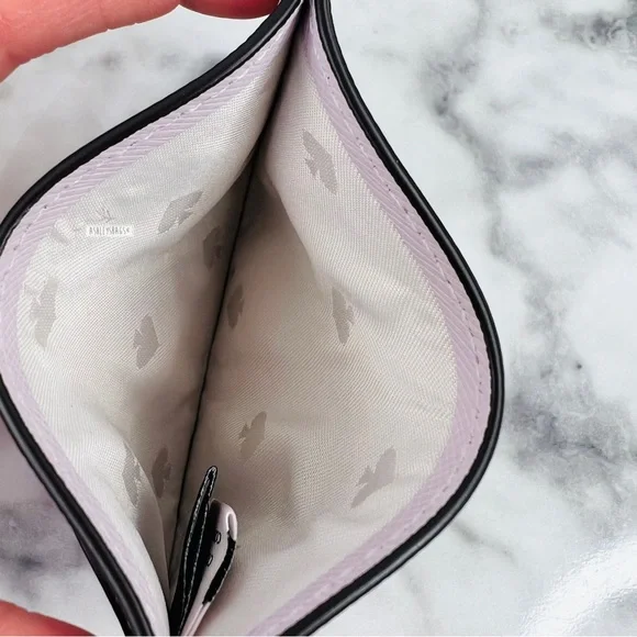 Kate Spade Staci Lilac Moon Saffiano Leather Slim Card Holder Wallet - Picture 3 of 4